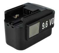 vhbw Batería Compatible con AEG P9.6, BL Multi-Volt-Lamp, BS2E 9.6T Herramienta (2100 mAh, NiMH, 9,6 V)