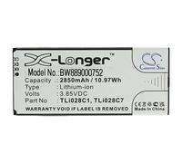 vhbw Batería Compatible con Alcatel 1B 2020 OT-5002A, OT-5002D, OT-5002D EEA, OT-5002F, OT-5002H móvil, Smartphone (2850 mAh, 3,85 V, Li-Ion)