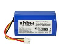vhbw Batería Compatible con Beko VRR 50414 VW Robot Limpieza (3200 mAh, 14,4 V, Li-Ion)