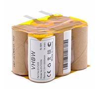vhbw Batería Compatible con Black & Decker DV7205N, DV7205 aspiradora (2000 mAh, 7,2 V, NiMH)