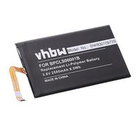 vhbw Batería Compatible con Blackberry SQC100-3, SQC100-1, Q20, Kopi, Classic 4G, Classic móvil, Smartphone (2500 mAh, 3,8 V, Li-Poli)