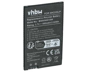 vhbw Batería Compatible con BMW 530Li, 3X, 745, 6GT, 740, 730, 6814351-01, 5X Llave del vehículo (550 mAh, 3,7 V, Li-Poli)
