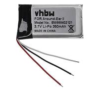 vhbw Batería Compatible con Bose SoundLink Around-Ear II Auriculares inalámbricos, Cascos (350 mAh, 3,7 V, polímero de Litio)