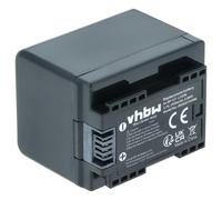 vhbw Batería Compatible con Canon Legria HF R606, HF R56, HF R66, HF R67 cámara de vídeo (2400 mAh, 3,6 V, Li-Ion) con Chip