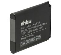 vhbw Batería Compatible con Casio Exilim EX-ZR50 | cámara (1050 mAh, 3,7 V, Li-Ion)