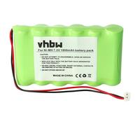 vhbw Batería Compatible con Compex Sport 3 Vascular, Sport 400, Sport Tens, Top Fitness tecnología médica (1800 mAh, 7,2 V, NiMH)