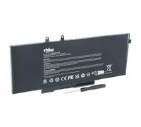 vhbw Batería Compatible con DELL Latitude 5401, 5510 0XVWN, 5501, 5510 0KW33, 5510 0WD19 Notebook (3000 mAh, 15,2 V, Li-Poli)
