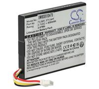 vhbw Batería Compatible con DELL PERC H710, H710P, H810 escáner códigos de Barra, TPV (830 mAh, 3,7 V, Li-Ion)