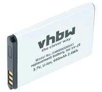 vhbw Batería Compatible con Doro 2424 móvil, Smartphone (650 mAh, 3,7 V, Li-Ion)