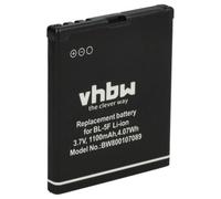 vhbw Batería Compatible con Emporia Telme C145 móvil, Smartphone (1100 mAh, 3,7 V, Li-Ion)