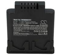 vhbw Batería Compatible con Fluke IR FlexCam, IR Smart, Ti50FT, Ti55FT, TiR3FT, TiR4FT cámara de Imagen térmica (6800 mAh, 7,4 V, Li-Ion)