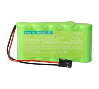 vhbw Batería Compatible con Futaba 10J, 14SG, 4PKS, 4PL, 6J, 8J transmisor (2000 mAh, 6 V, NiMH)