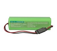 vhbw Batería Compatible con Futaba 6NFK, 6NPK, 6VA, 7C, 7NFK, 8NFK, 8U, 9C, NT8IB, NT8S Mando a Distancia, Control Remoto (2000 mAh, 9,6 V, NiMH)
