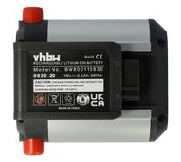 vhbw Batería Compatible con Gardena EasyCut Li-18/23 (9824-20) | tijeras cortacésped - 2000 mAh, 18 V, Li-Ion