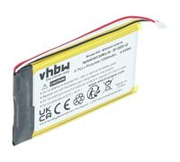 vhbw Batería Compatible con Garmin Nüvi 2669LMT, 2669, 52LM 5 Zoll, 2660LMT navegador, navi, GPS (1250 mAh, 3,7 V, Li-Poli)