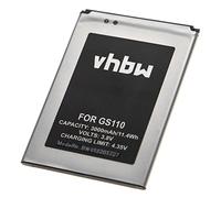 vhbw Batería Compatible con Gigaset GS110 móvil, Smartphone (3000 mAh, 3,8 V, Li-Ion)