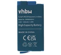 vhbw Batería Compatible con GoPro MAX ACBAT-001, MAX, MAX 360° cámara de vídeo (1400 mAh, 3,85 V, Li-Ion)