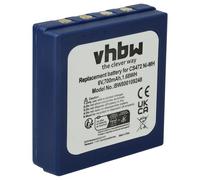 vhbw Batería Compatible con HBC Radiomatic, FUB3A, FUB 3A Radio (700 mAh, 6 V, NiMH)
