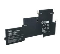 vhbw Batería Compatible con HP EliteBook Folio 1020 G1-L3H17AW | Folio 1020 G1 (W7Q08PC) notebook (4700 mAh, 7,6 V, Li-poli)