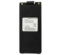 vhbw Batería Compatible con Icom IC-40S, IC-A4C, IC-F3, IC-3FX, IC-A4, IC-A4E Radio (2500 mAh, 9,6 V, NiMH) + Pinza