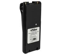 vhbw Batería Compatible con Icom IC-A24, IC-F21, IC-F11S, IC-F11, IC-A6, IC-A24E Radio (1650 mAh, 7,2 V, NiMH) + Pinza
