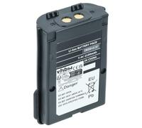 vhbw Batería Compatible con Icom IC-M73, IC-M71, IC-M72, IC-M73 Euro Radio (2100 mAh, 7,4 V, Li-Ion) + Pinza
