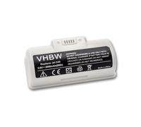 vhbw Batería Compatible con iRobot Braava Jet M6134, 245, 244, 250, 241, M6, 240, M6110 aspiradora Blanco (2600 mAh, 3,6 V, Li-Ion)