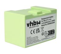 vhbw Batería Compatible con iRobot Roomba e515040, 5150, 7150, 7550, e5150, e515020, e5152 Robot Limpieza Gris (2200 mAh, 14,4 V, Li-Ion)
