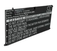 vhbw Batería Compatible con Lenovo IdeaPad Yoga 13, U300s, U300 Notebook (3600 mAh, 14,8 V, Li-Poli)