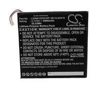 vhbw Batería Compatible con Lenovo Miix 310-10ICR 80SG, 310-10ICR Z8350 Notebook (6900 mAh, 3,7 V, polímero de Litio)