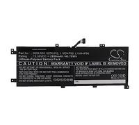 vhbw Batería Compatible con Lenovo ThinkPad L13 Yoga Gen 2 20VLS07Q00 Notebook (2850 mAh, 15,36 V, Li-Poli)