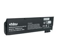 vhbw Batería Compatible con Lenovo ThinkPad T440 20B6, T440, L470(20J4000WGE), L470(20J4/20J5) Notebook (4400 mAh, 11,1 V, Li-Ion)