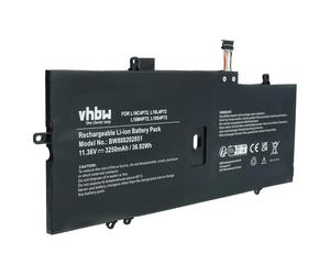 vhbw Batería Compatible con Lenovo Thinkpad X1 Carbon 8th Gen, G7 2020, 2020-20UAS04T00 Notebook (3250 mAh, 11,36 V, Li-Poli)