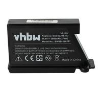 vhbw Batería Compatible con LG Hom-BOT VR6340LV, VR63475LV, VR63485LV, VR64602LV aspiradora Negro (2600 mAh, 14,4 V, Li-Ion)