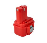 vhbw Batería Compatible con Makita 6207DWDE, 6226D, 6222DWE, 6226DWBE, 6226DW, 6222D, 6207D, 6222DE Herramienta (3000 mAh, NiMH, 9,6 V)