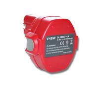 vhbw Batería Compatible con Makita 6339DWFE, 6932FDWDE, 6932FD, 6934FD, 6933FD, 6935FD, 6934FDWDE Herramienta (3000 mAh, NiMH, 14,4 V)