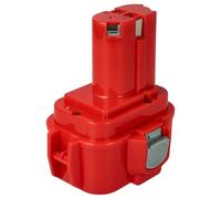 vhbw batería Compatible con Makita 6503DWA, 6503D, 6260D, 6226DWE, 6260DWPE, 6260DWE, 6261DWPE, 6261D Herramienta (2100 mAh, NiMH, 9,6 V)