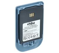 vhbw Batería Compatible con Mitel DT692, DT690 teléfono Fijo o inalámbrico (900 mAh, 3,7 V, Li-Ion) Azul Gris