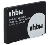 vhbw Batería Compatible con Motorola RAZR V3T, V3Z, V3c, V3m, V3E, V235, V3i, V3im, V3, V3xx móvil, Smartphone (600 mAh, 3,7 V, Li-Ion)
