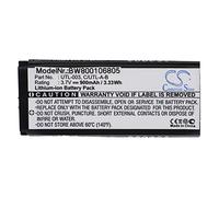 vhbw Batería Compatible con Nintendo DS XL | DSi LL, DSi XL UTL-001 -Reemplaza C/UTL-A-BP, UTL-001 -(Li-Ion, 900mAh, 3.7V)