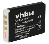 vhbw Batería Compatible con Nokia 6500, 8250, 7650, 6590i, 5210, 8270, 7150, 6590, 8210, 6510, 3610 móvil, Smartphone (1050 mAh, 3,7 V, Li-Ion)