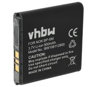 vhbw Batería Compatible con Nokia 9300 Smartphone, N93, N73 móvil, Smartphone (900 mAh, 3,7 V, Li-Ion)