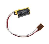 vhbw Batería Compatible con Omron C20PF, C500F, C500, C50K, C28PF, C28P, C40PF, C40P Controlador Lógico Programable (1700 mAh, 3,6 V, Li-SOCl2)