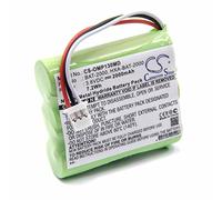 vhbw Batería Compatible con Omron HBP1300, HBP-1300 tecnología médica (2000 mAh, 3,6 V, NiMH) - Reemplaza BAT-2000, HXA-BAT-2000