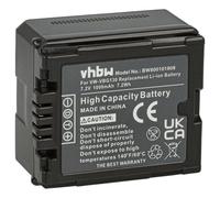 vhbw Batería Compatible con Panasonic SDR-H280, SDR-H250, NV-GS90, SDR-H20 cámara de vídeo (1000 mAh, 7,2 V, Li-Ion) con Chip