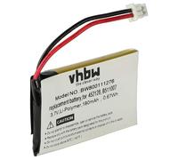 vhbw Batería Compatible con Plantronics CS60 Auriculares inalámbricos, Cascos (180 mAh, 3,7 V, Li-Poli)