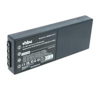 vhbw Batería Compatible con Putzmeister NM26C, PM458017, PM471560, PM475060 Mando a Distancia Industrial (2000 mAh, 6 V, NiMH) - Negro