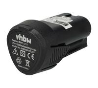 vhbw Batería Compatible con Ryobi R12DD-L13S, RCD12011L, RCD12012L, RMT12011L, R12DD-LL13S Herramienta (2000 mAh, Li-Ion, 12 V)