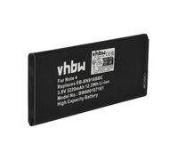 vhbw Batería Compatible con Samsung Galaxy Note 4, SM-N910A, SM-N910C, SM-N910FD, SM-N910FQ móvil, Smartphone (3220 mAh, 3,85 V, Li-Ion)