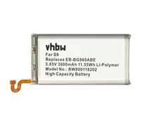 vhbw Batería Compatible con Samsung Galaxy SCV38, S9, SM-G960, S9 Duos TD-LTE, S9 Duos móvil, Smartphone (3000 mAh, 3,85 V, Li-Poli)